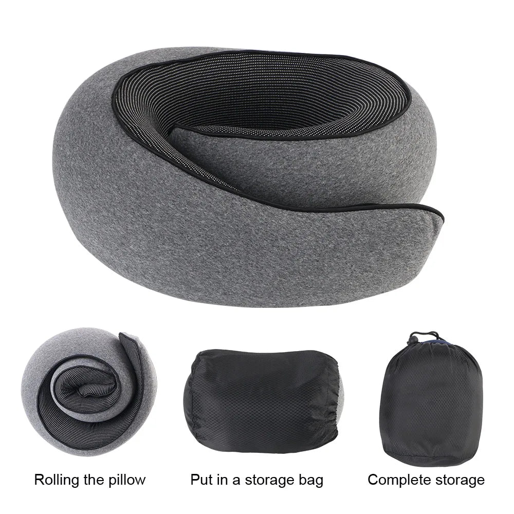 Memory Foam Snail Pillow