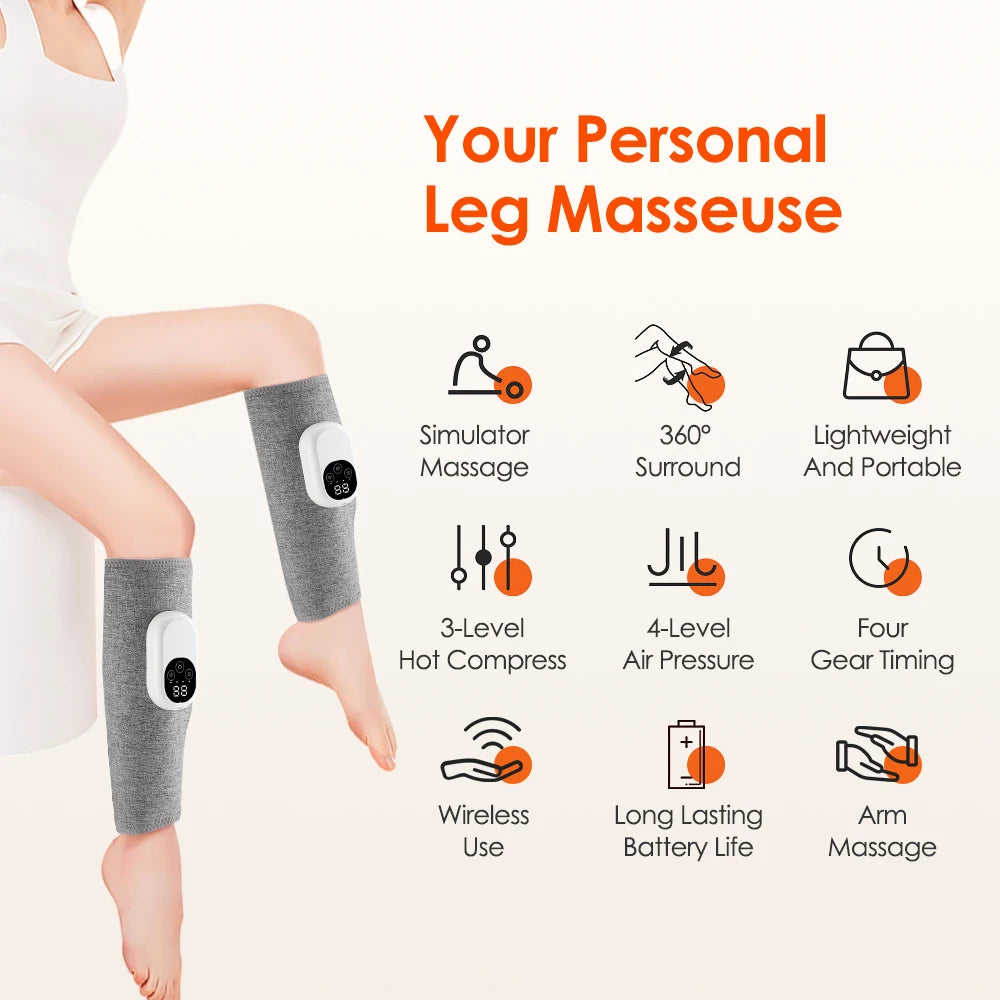 Electric calf massager